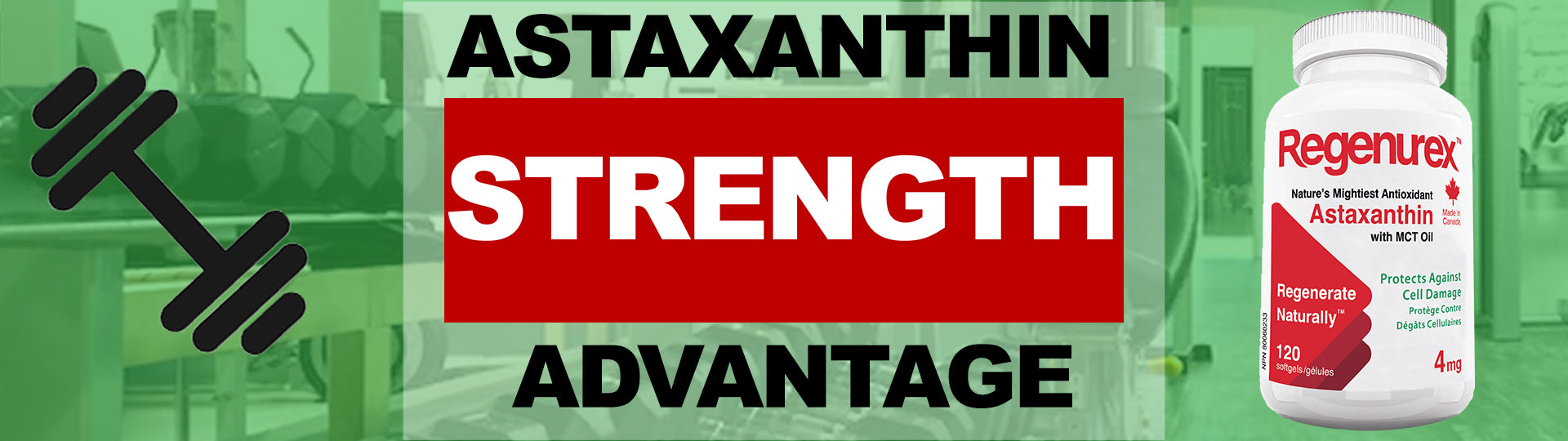 The (Regenurex) Astaxanthin Strength Advantage
