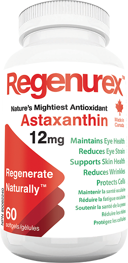 A bottle of 12mg Regenurex.